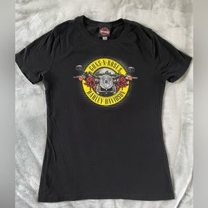 Women’s Harley Davidson / Guns N Roses T-shirt